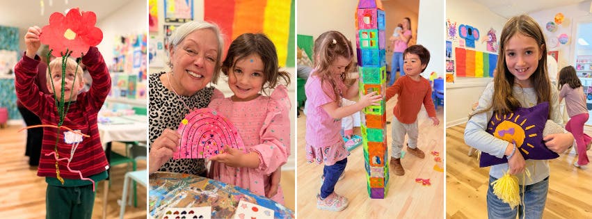 Kids Art Classes (18 mos-10 yrs) Begin Tues. Sept. 15th!