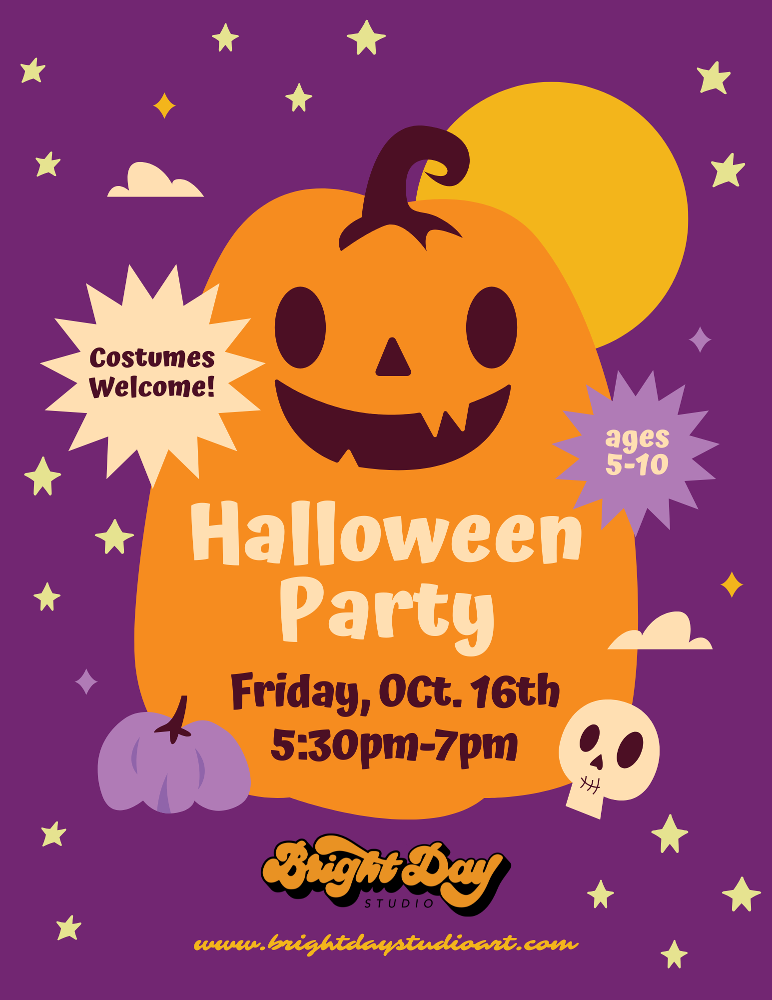 Halloween Party! (Ages 5-10)