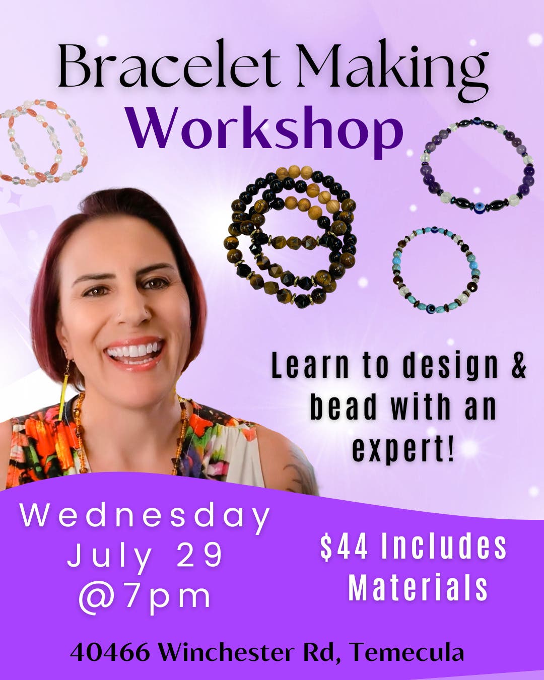 Bracelet Making Workshop with Jillian