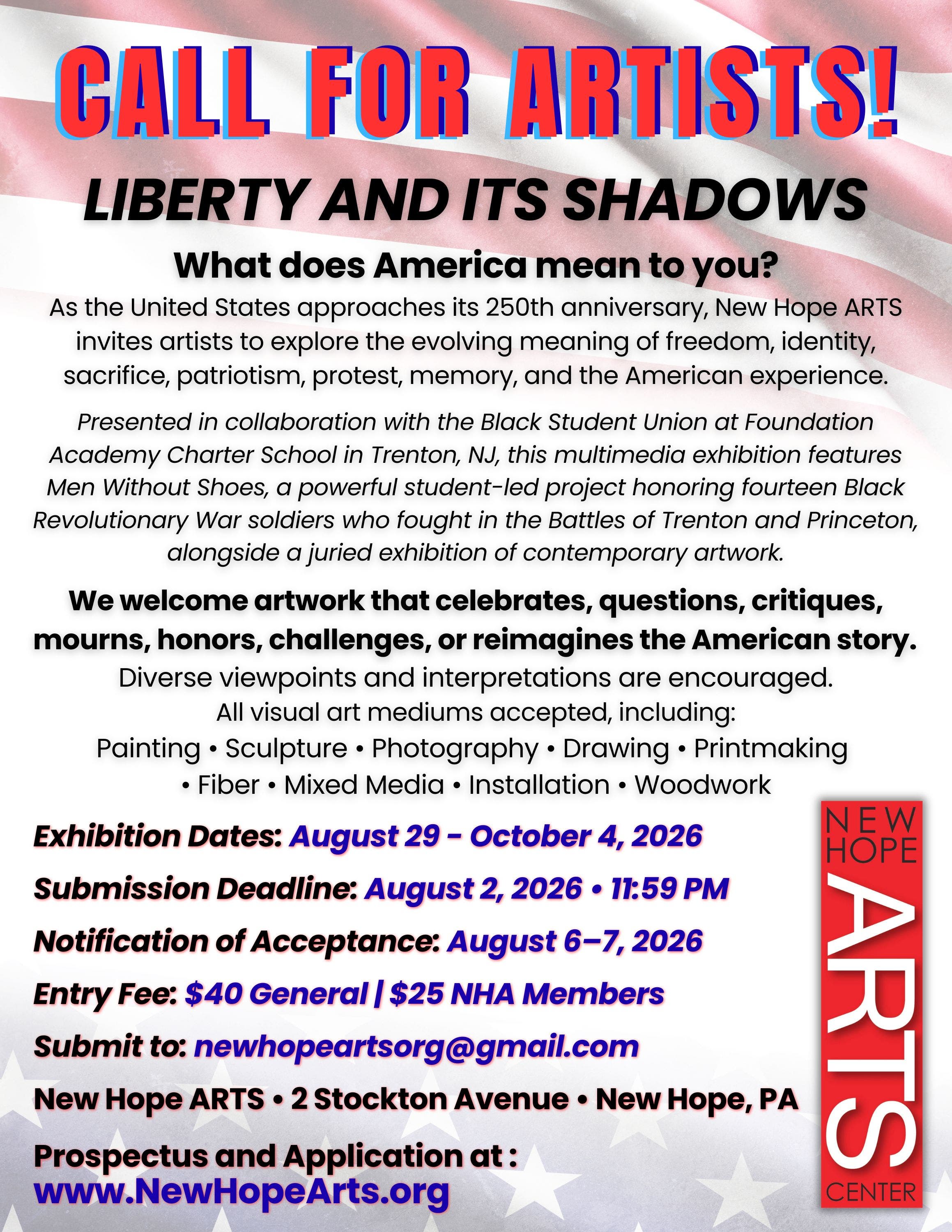 Fall Exhibit to celebrate and reflect on our nation's 250th!