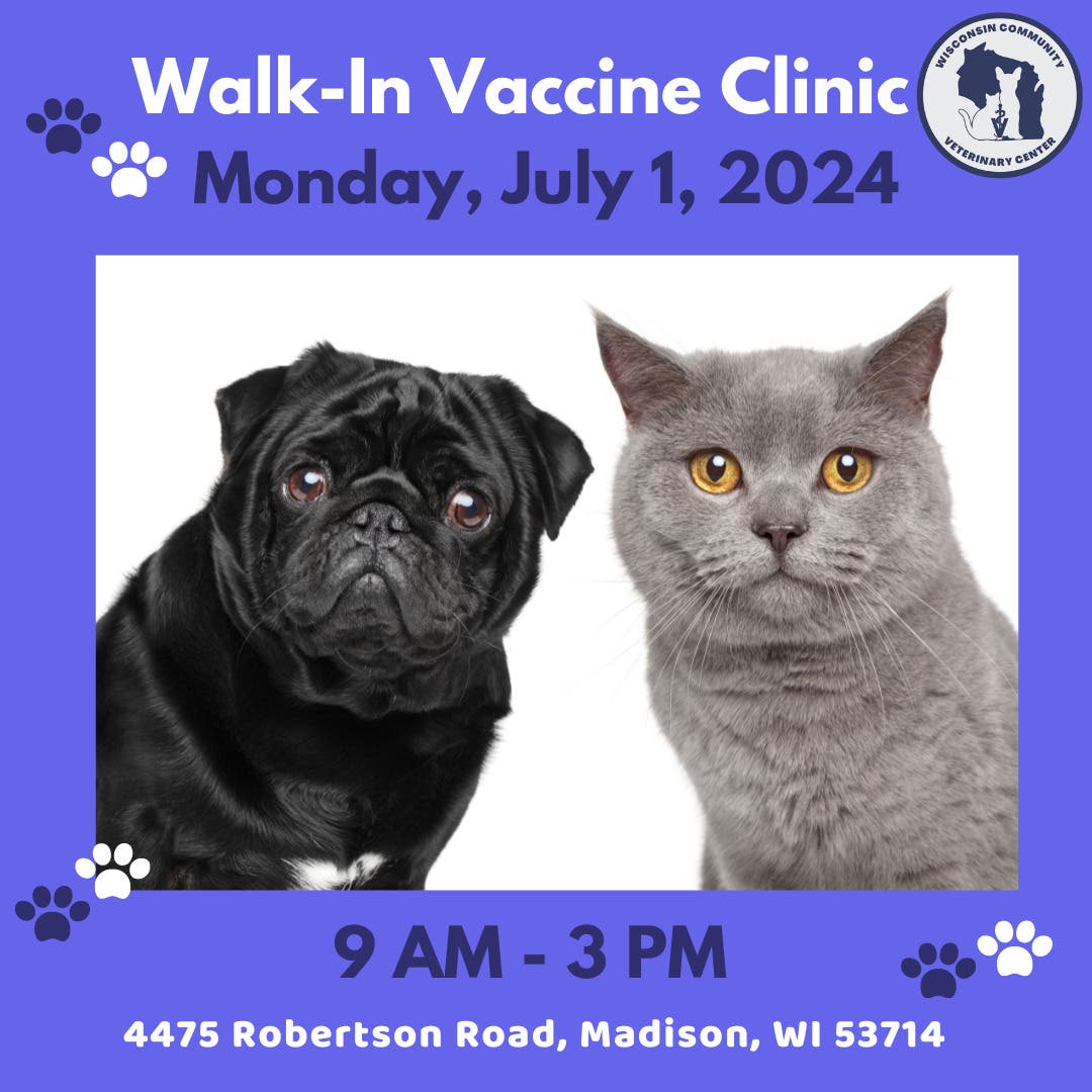 Jul 1 WalkIn Vaccine Clinic Madison, WI Patch
