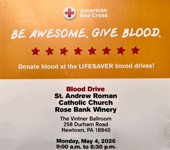St. Andrew Church Community Blood Drive