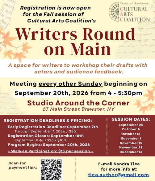 Writers Round on Main - First Session