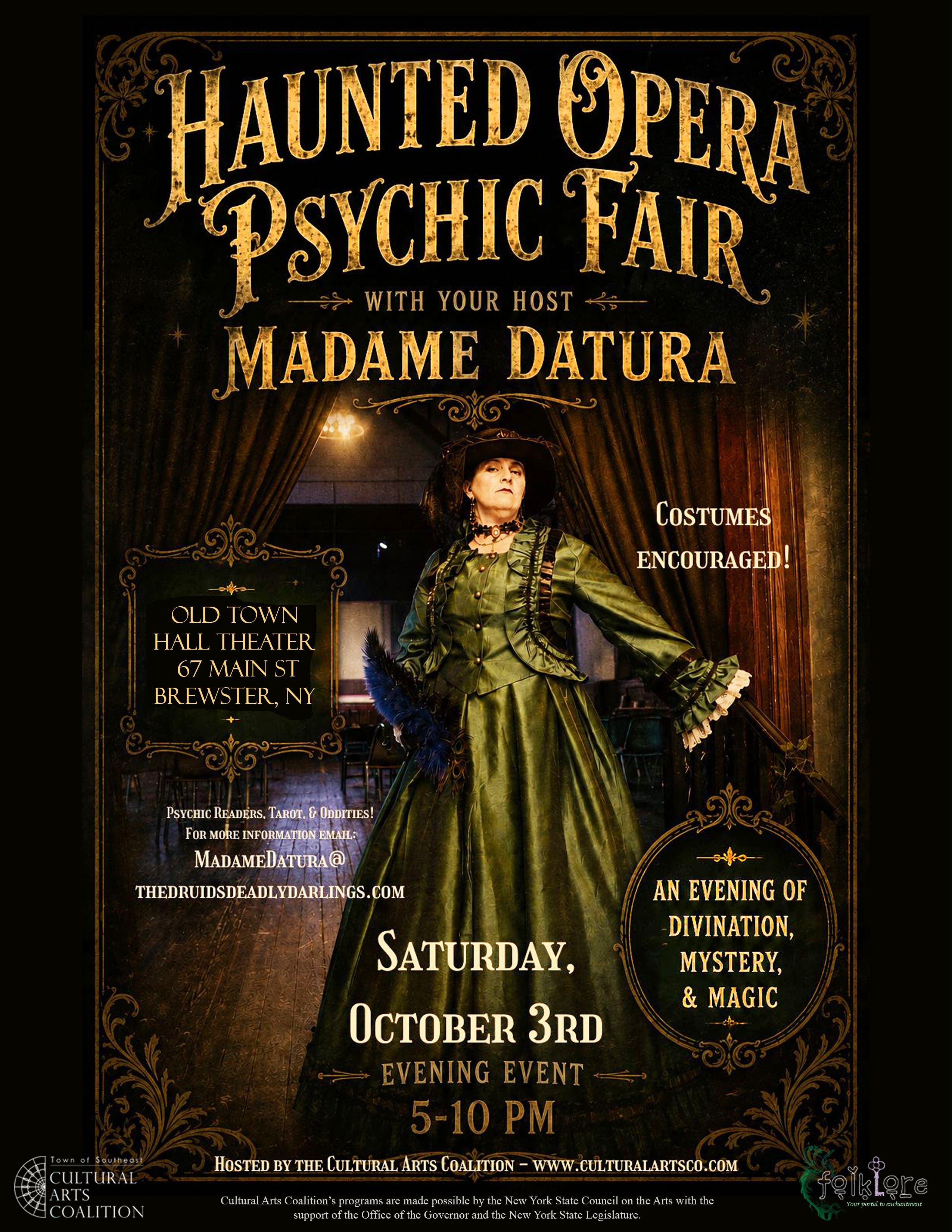 Haunted Opera Psychic Fair