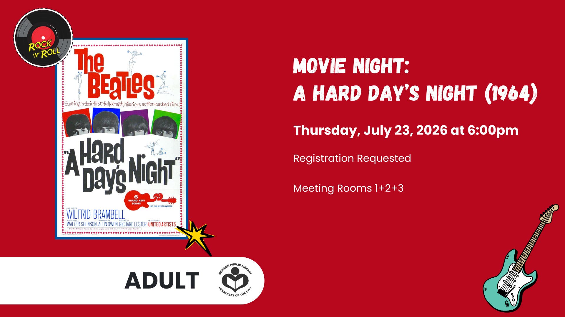 Movie Night: A Hard Day's Night (1964)