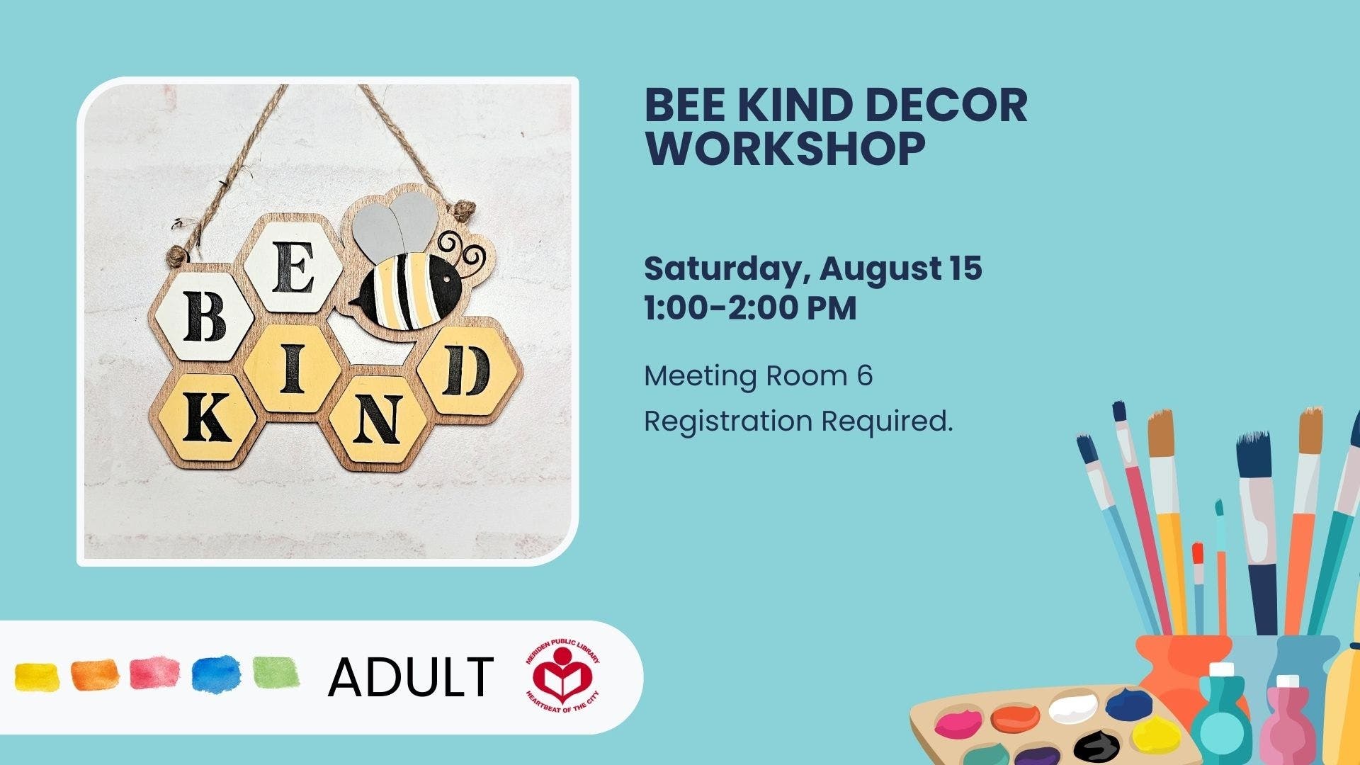 Bee Kind Decor Workshop