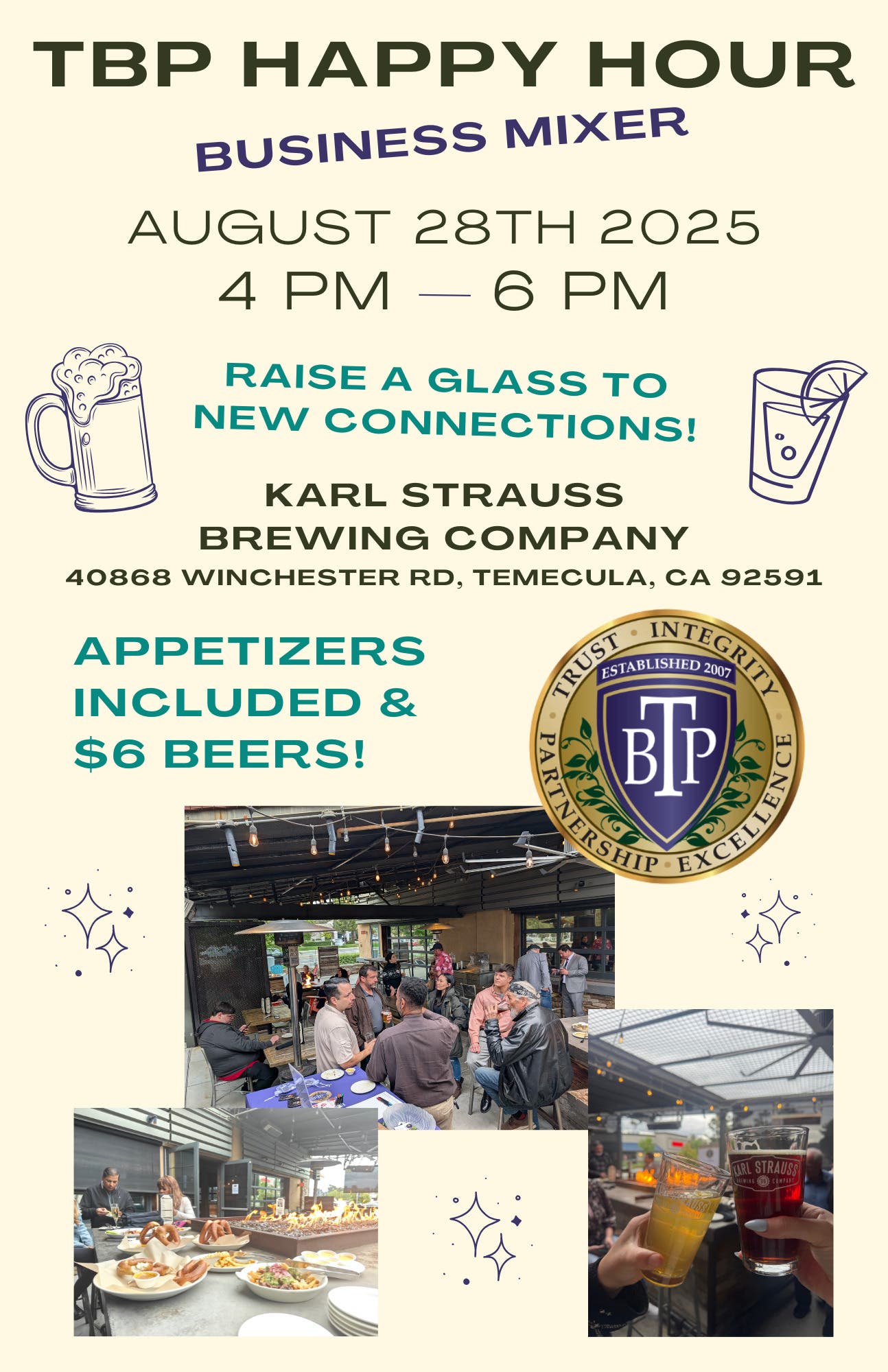 TBP Mixer - Happy Hour at Karl Strauss!