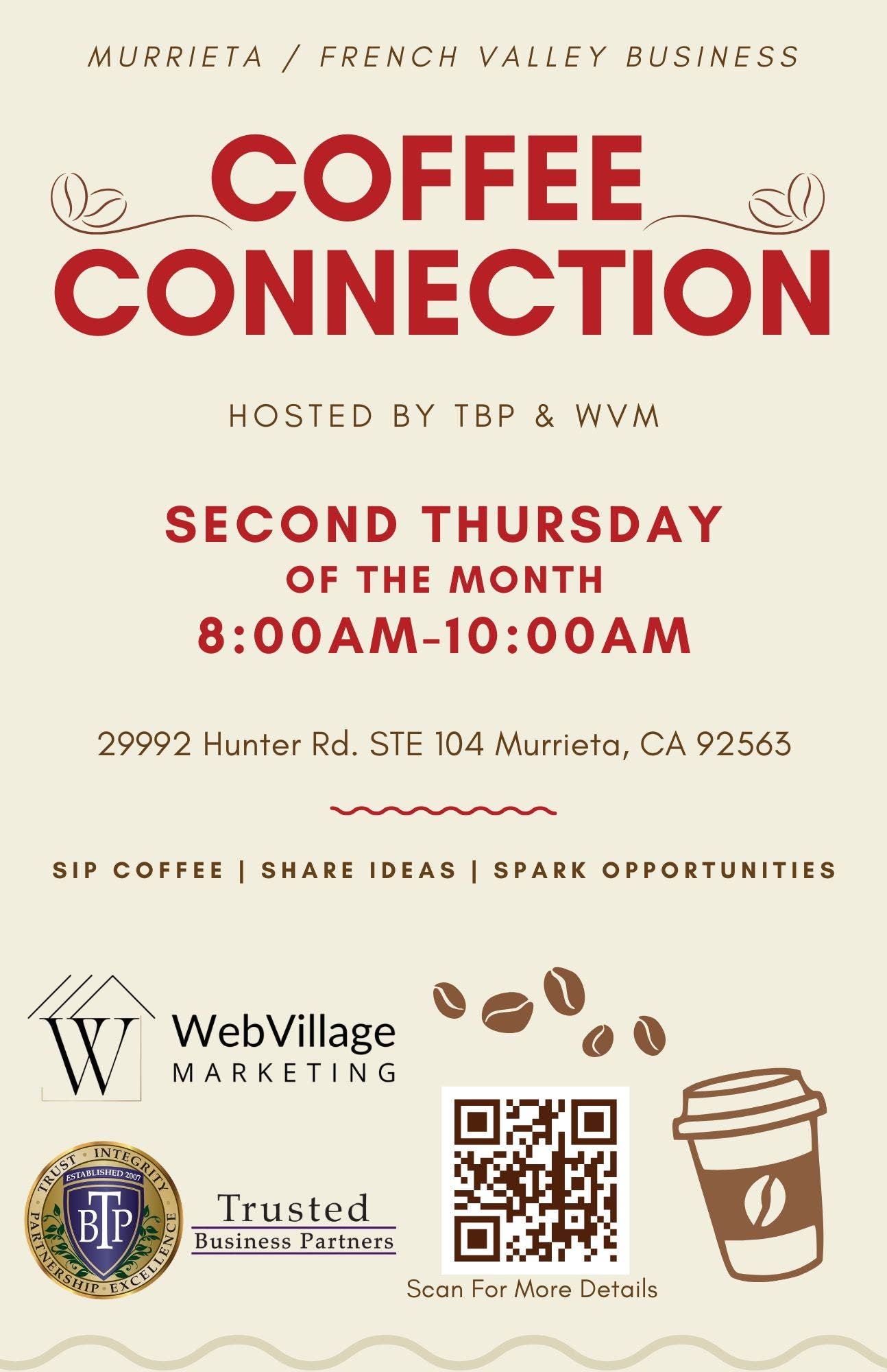 ☕ Business Coffee Connection - Connecting Murrieta & French Valley Businesses