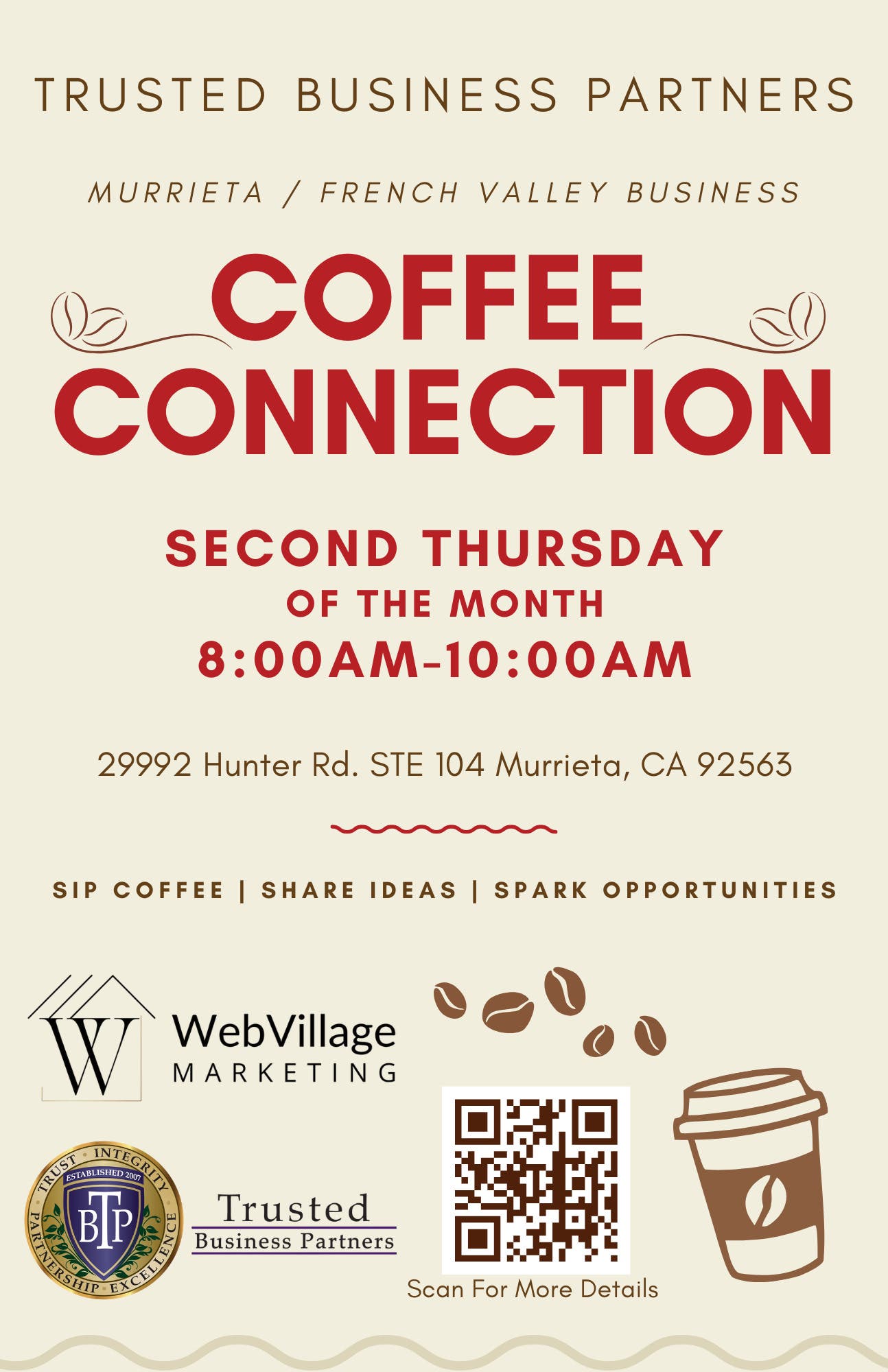 ☕ Business Coffee Connection - Connecting Murrieta & French Valley Businesses