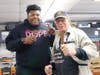 YouthBuild participant at Elgin Area Men's Shed.