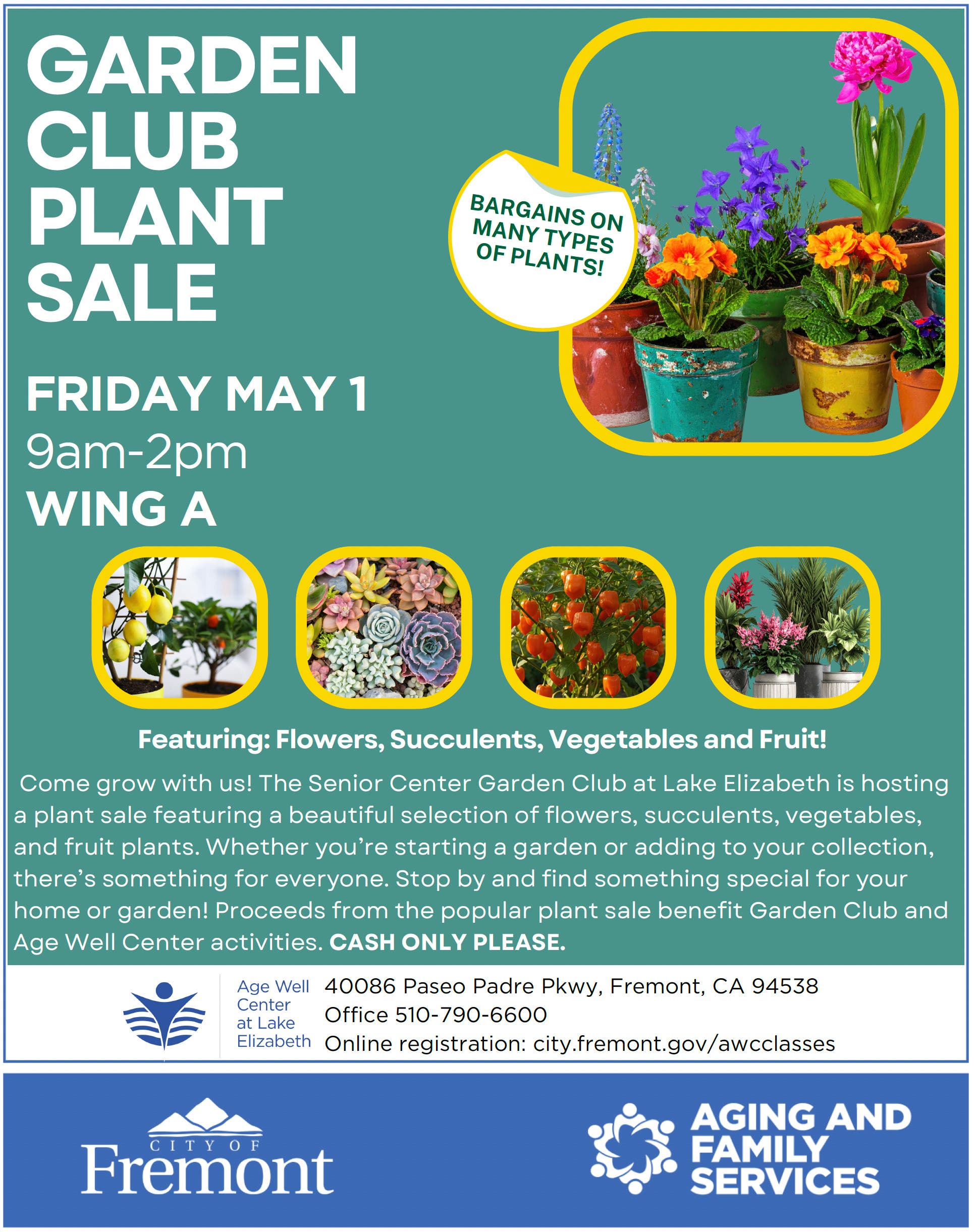 Garden Club Plant Sale