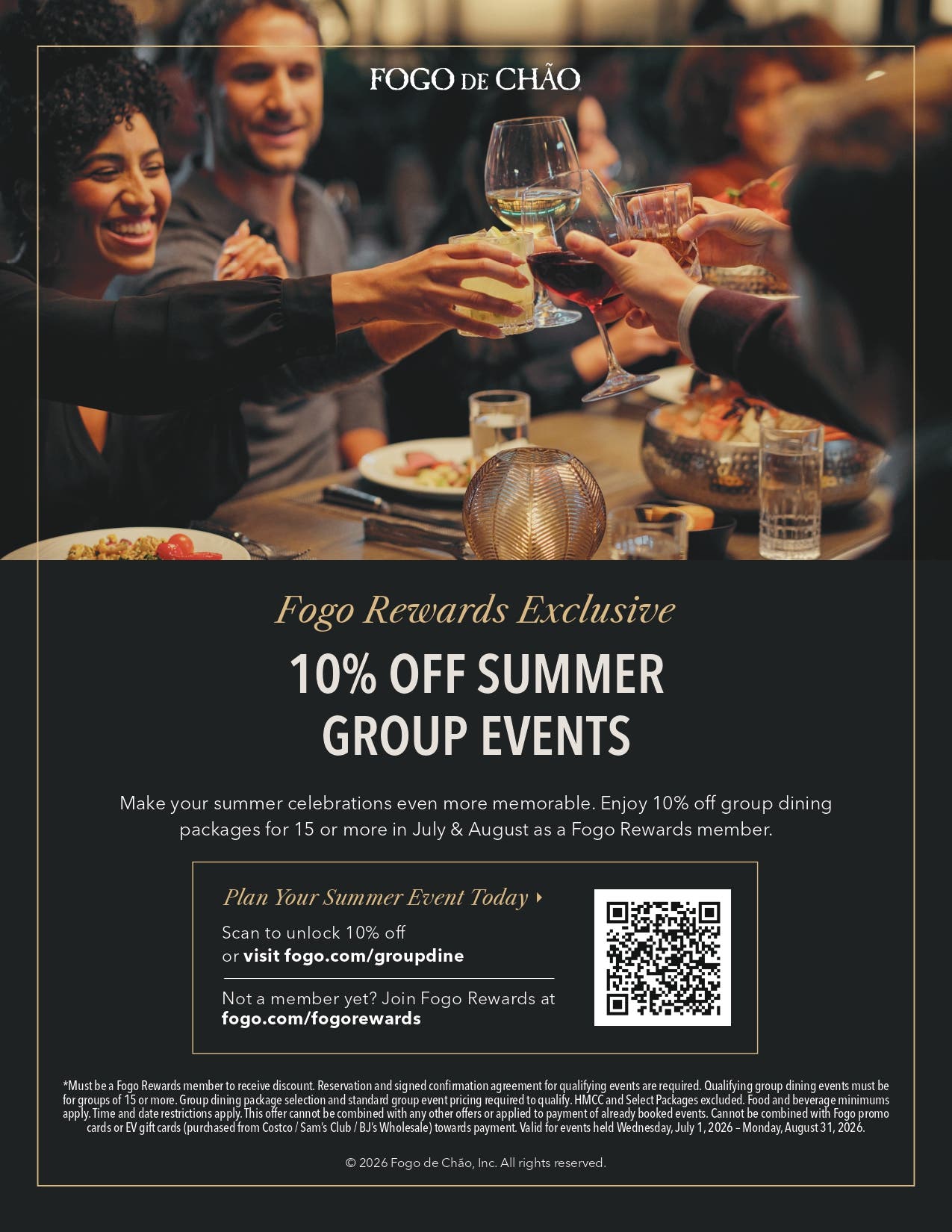 Exclusive Summer Savings for Rewards Members!