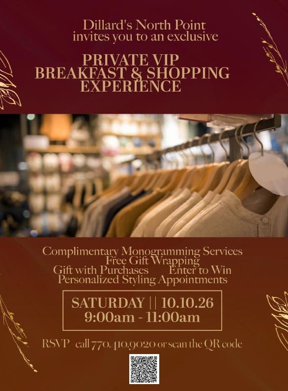 Early morning private VIP Breakfast & Shopping Experience
