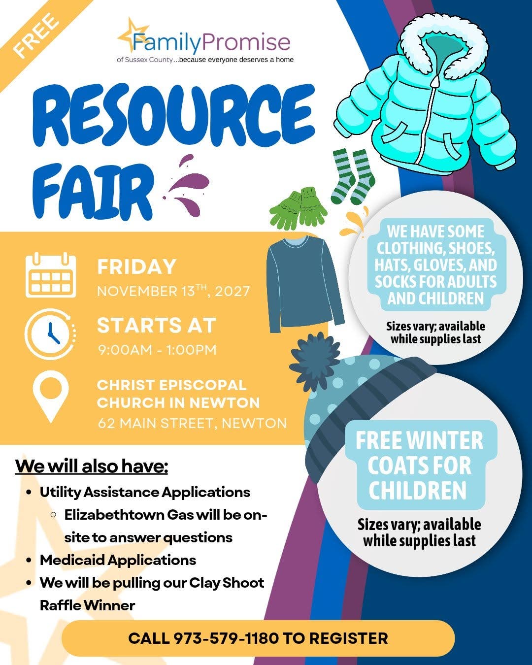 Family Promise of Sussex County’s FREE Resource Fair