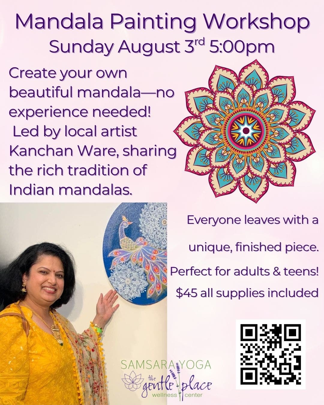 Mandala Painting Workshop