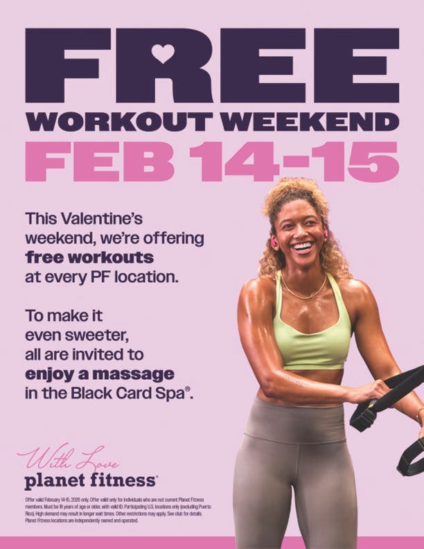 Celebrate Valentine’s Day with Your BFF at Planet Fitness Grand Rapids Locations