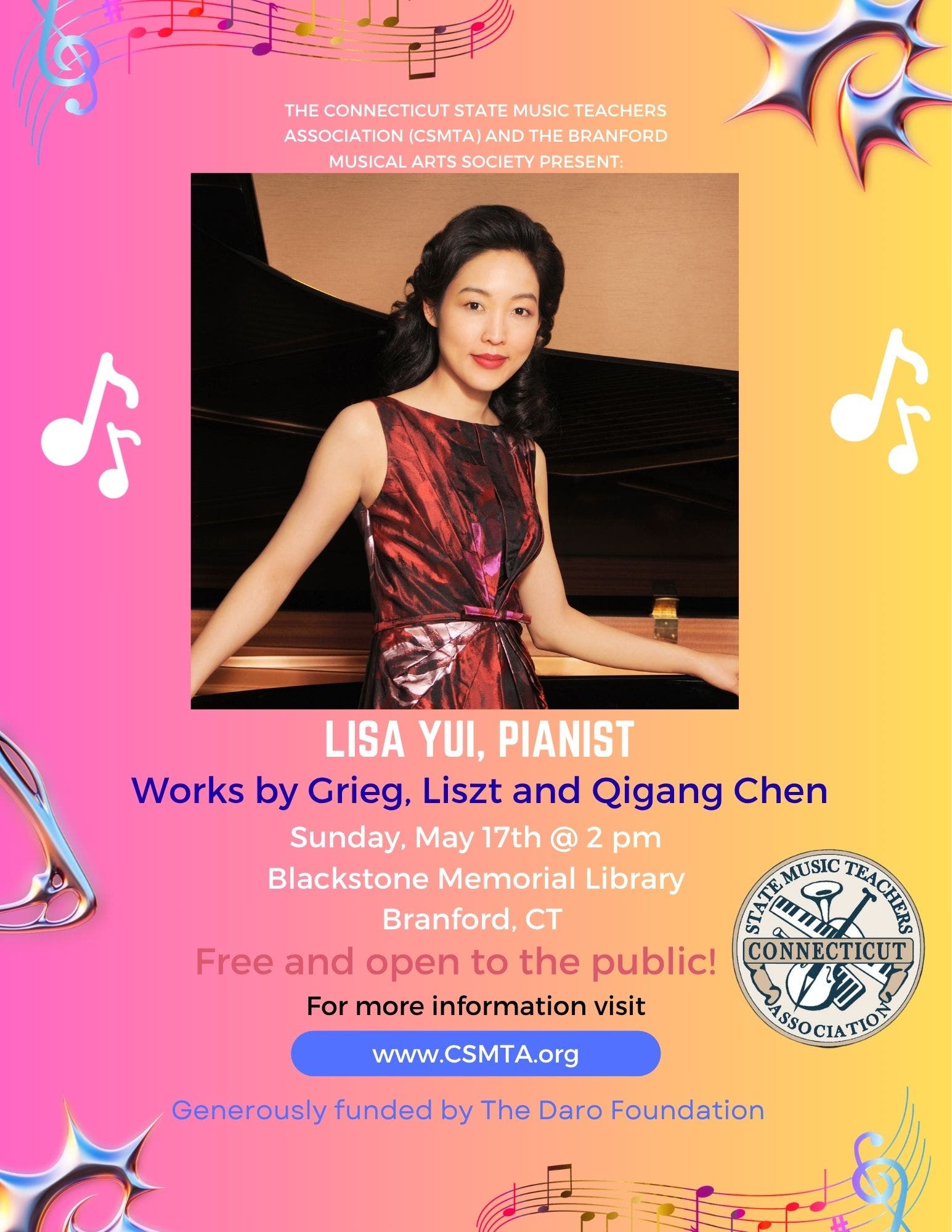 Lisa Yui, Pianist