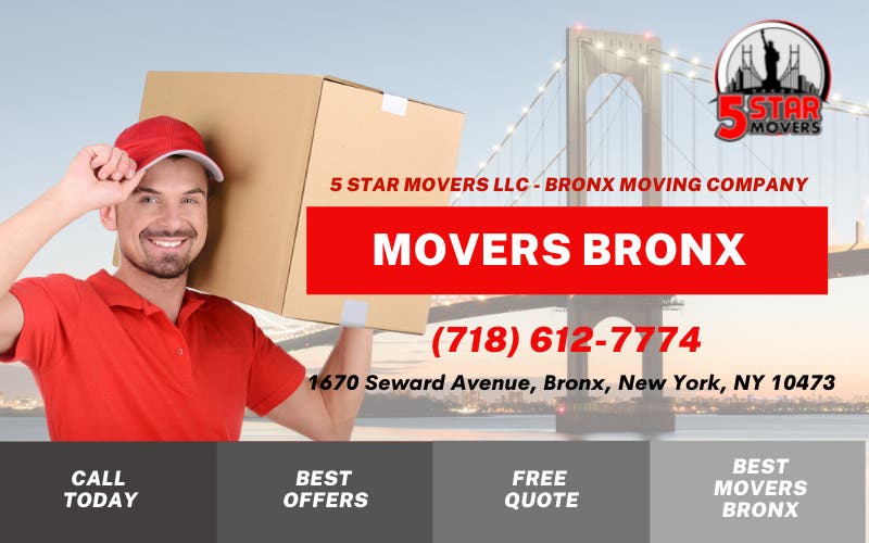 5 Star Movers LLC - Bronx Moving Company