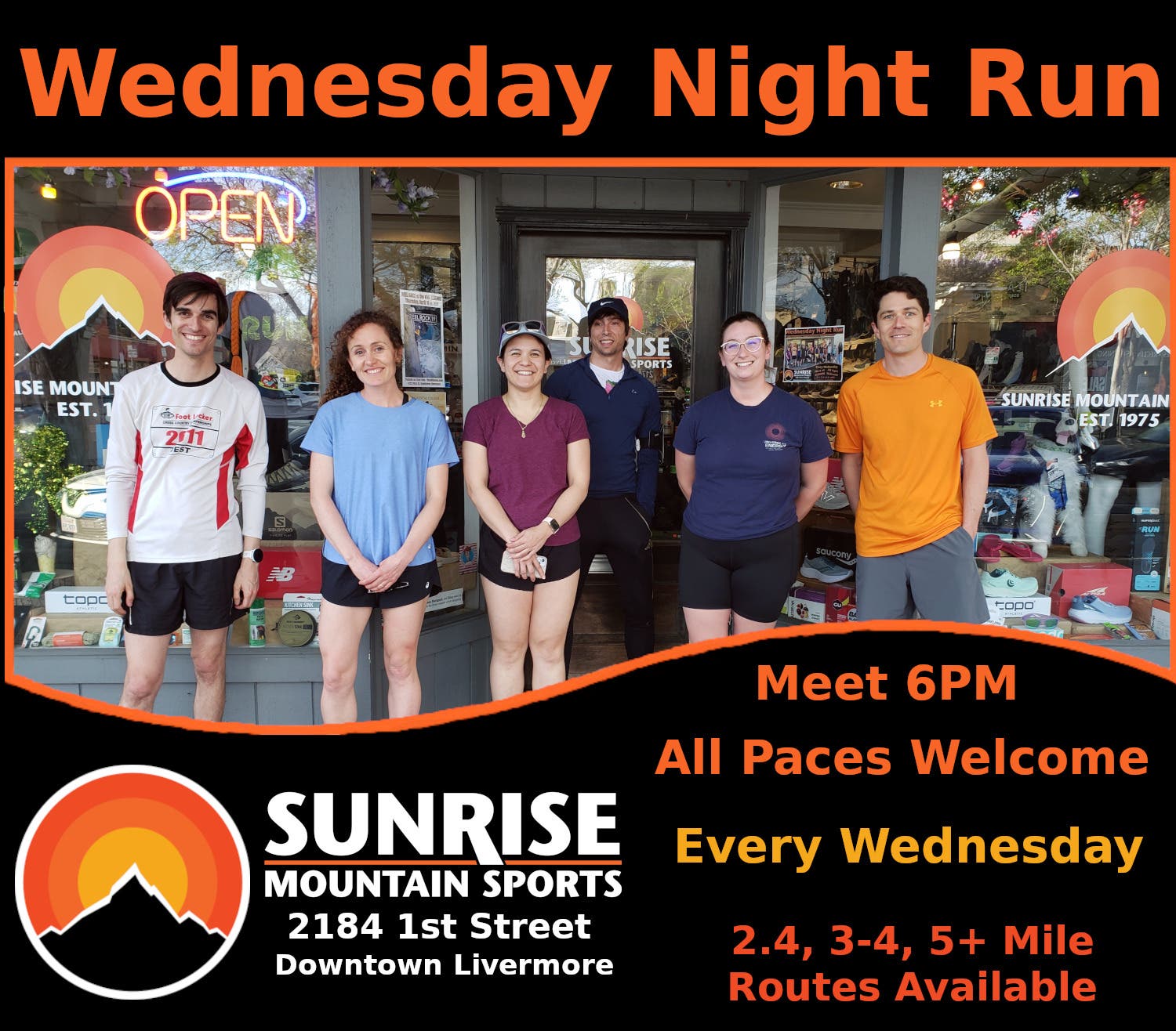 Wednesday Night Runs at Sunrise Mountain Sports
