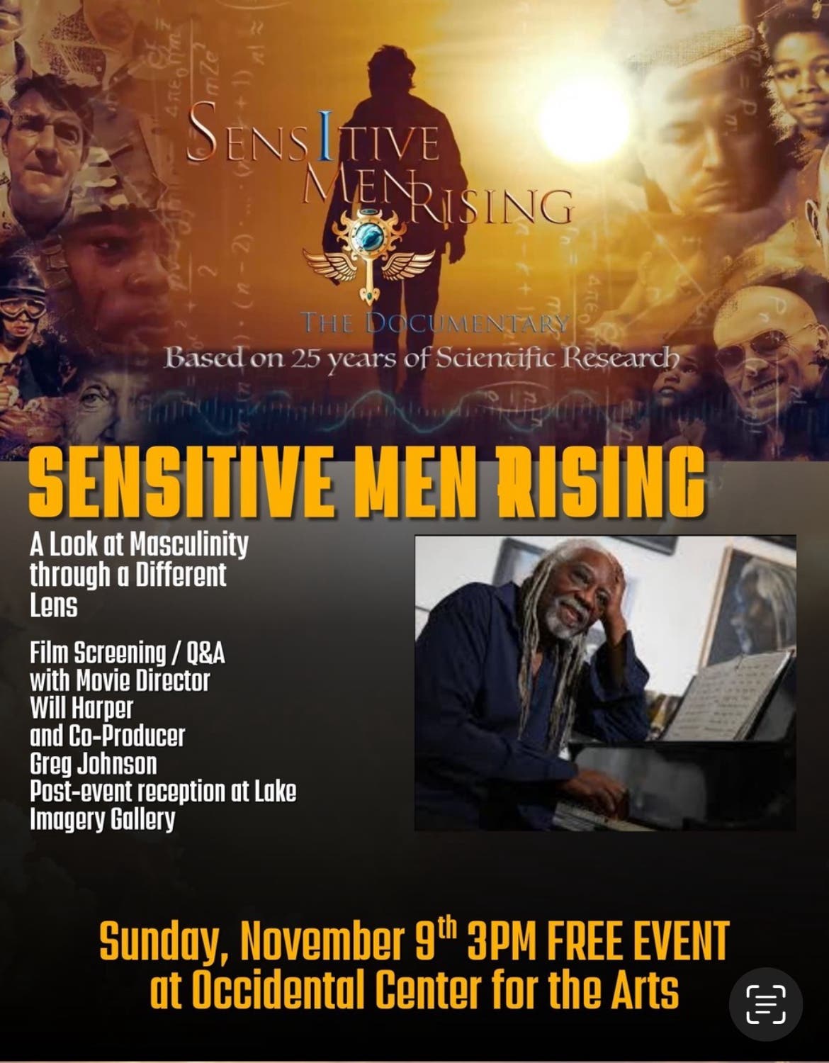 Sensitive Men Rising-Free Documentary Film Screening