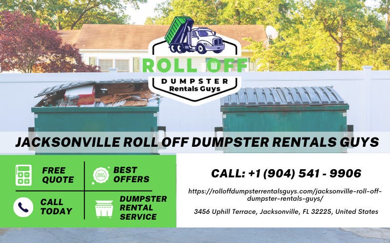 Jacksonville Roll Off Dumpster Rentals Guys