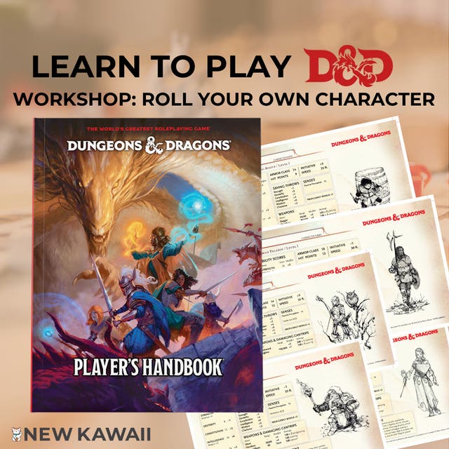 Oct 22 | Learn To Play D&D Workshop: Roll Your Own Character at New ...