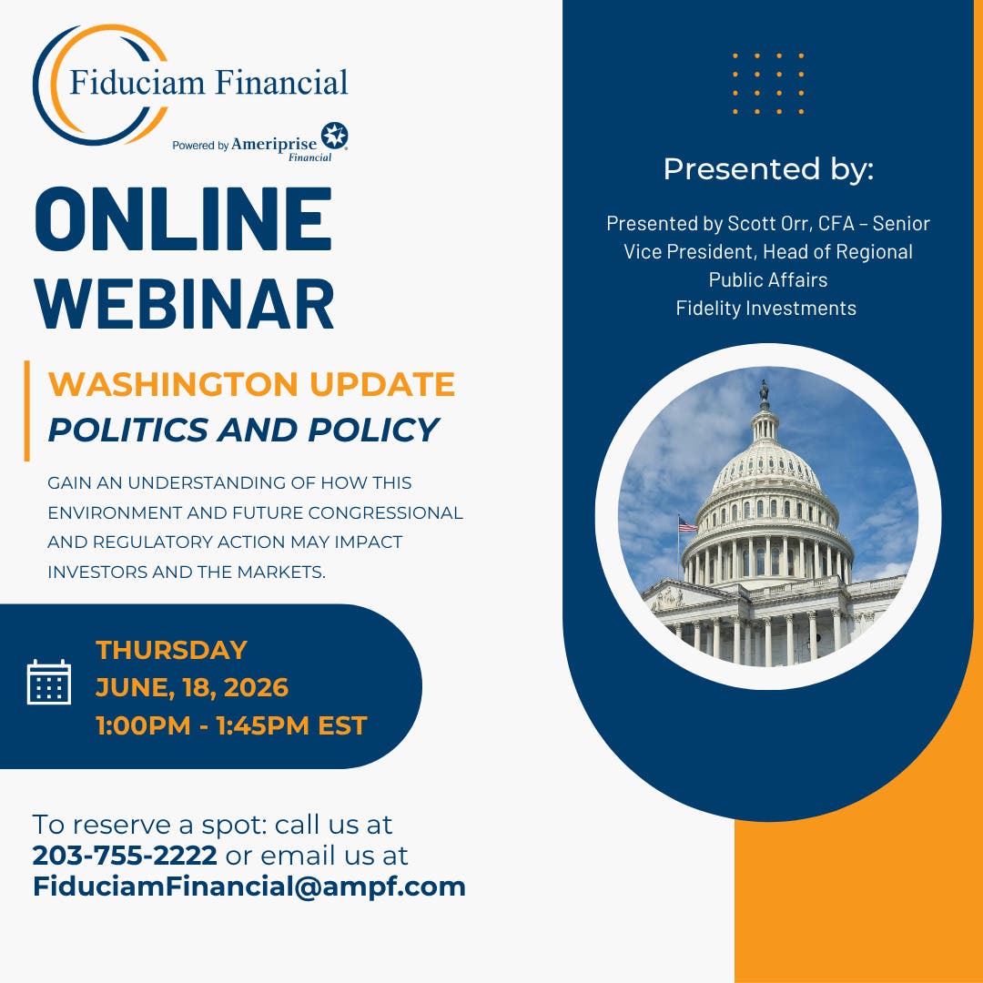 Washington Update: Politics And Policy