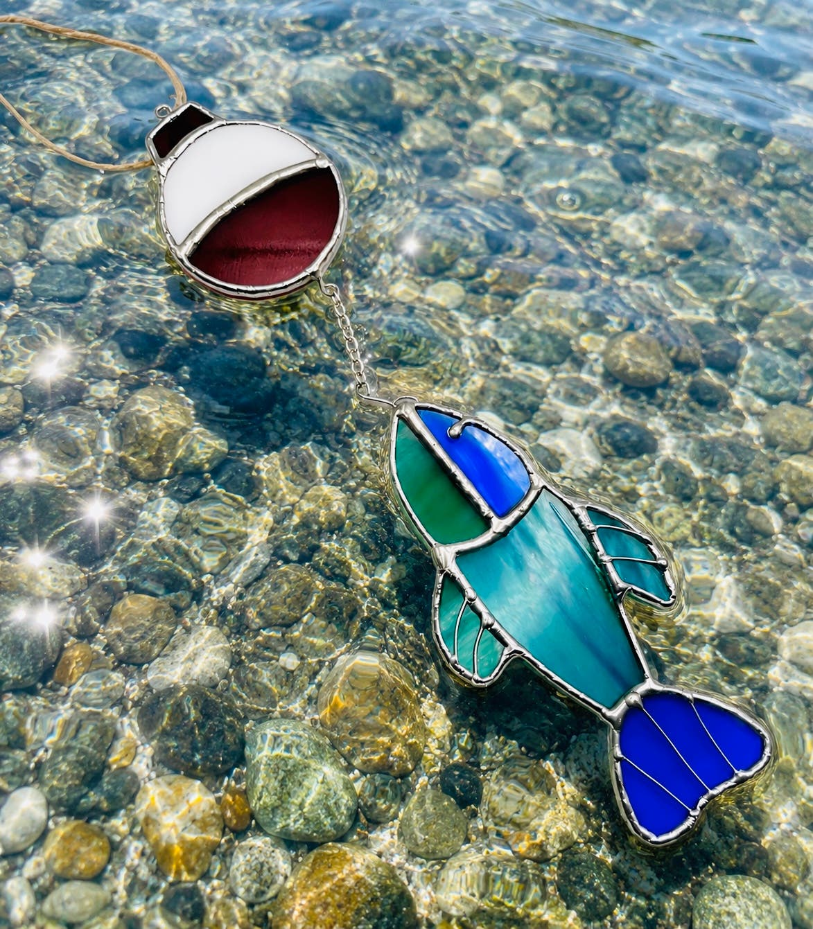 Stained Glass Bobber and Fish Workshop