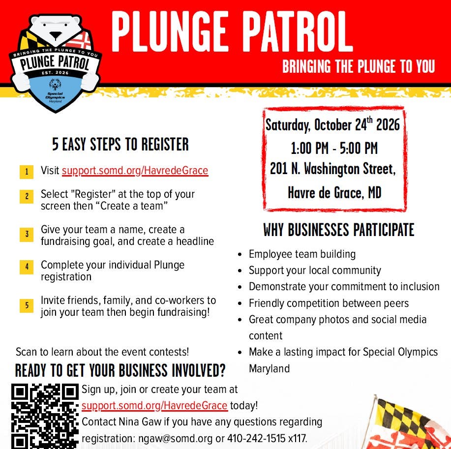 Plunge Patrol at the Washington Street Fall Festival