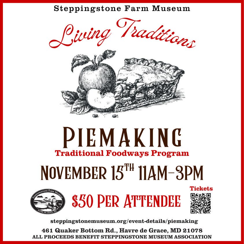 Living Traditions Workshops: Piemaking