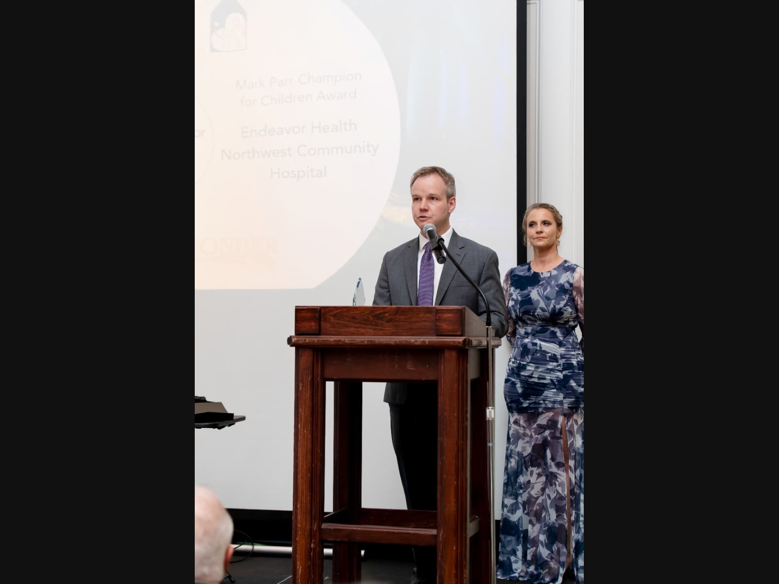 Children’s Advocacy Center of North and Northwest Cook County honored Endeavor Health Northwest Community Hospital for 17 years of partnership supporting local children and families. 