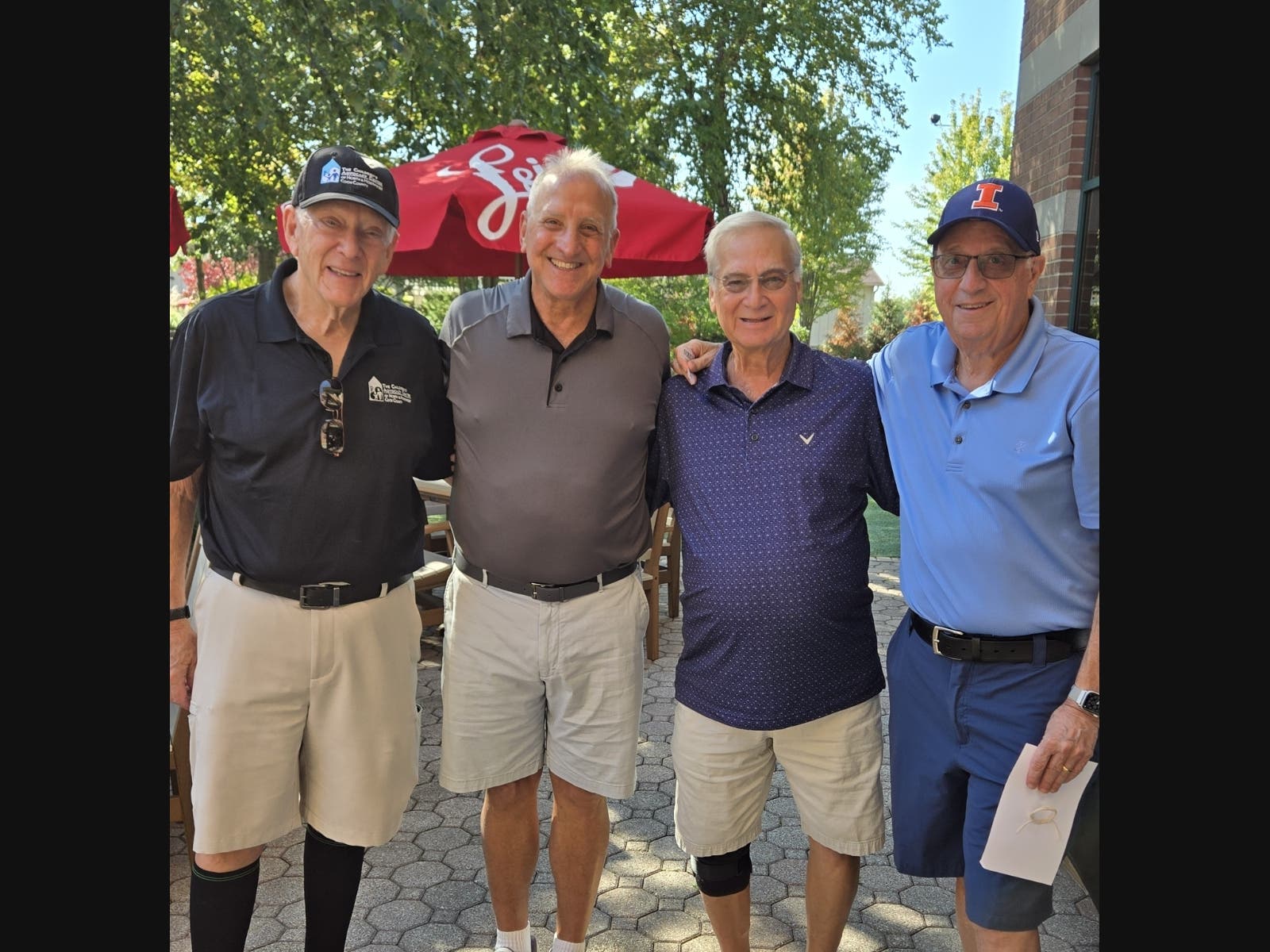 Former Children’s Advocacy Center of North and Northwest Cook County (CAC) board member and past board president Herb Horn (pictured at far left) will be honored for his legacy of service and generosity in the Sept. 23, 2026, newly renamed golf outing.