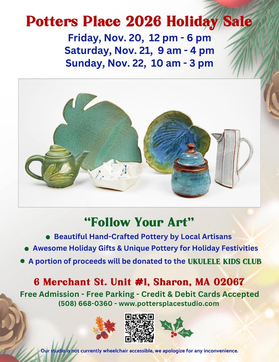 Potters Place Pottery Sale & Fundraiser