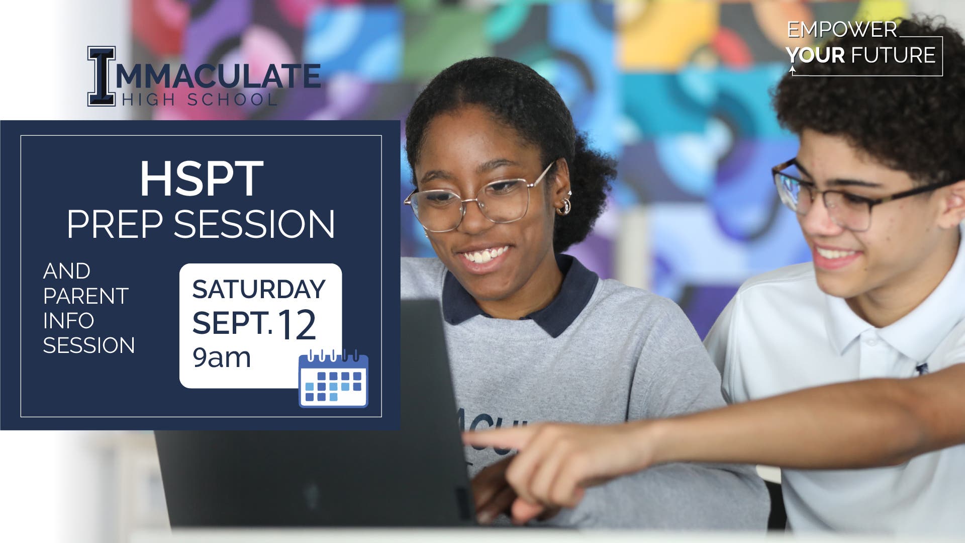 HSPT Prep & Parent Info Session at Immaculate HS