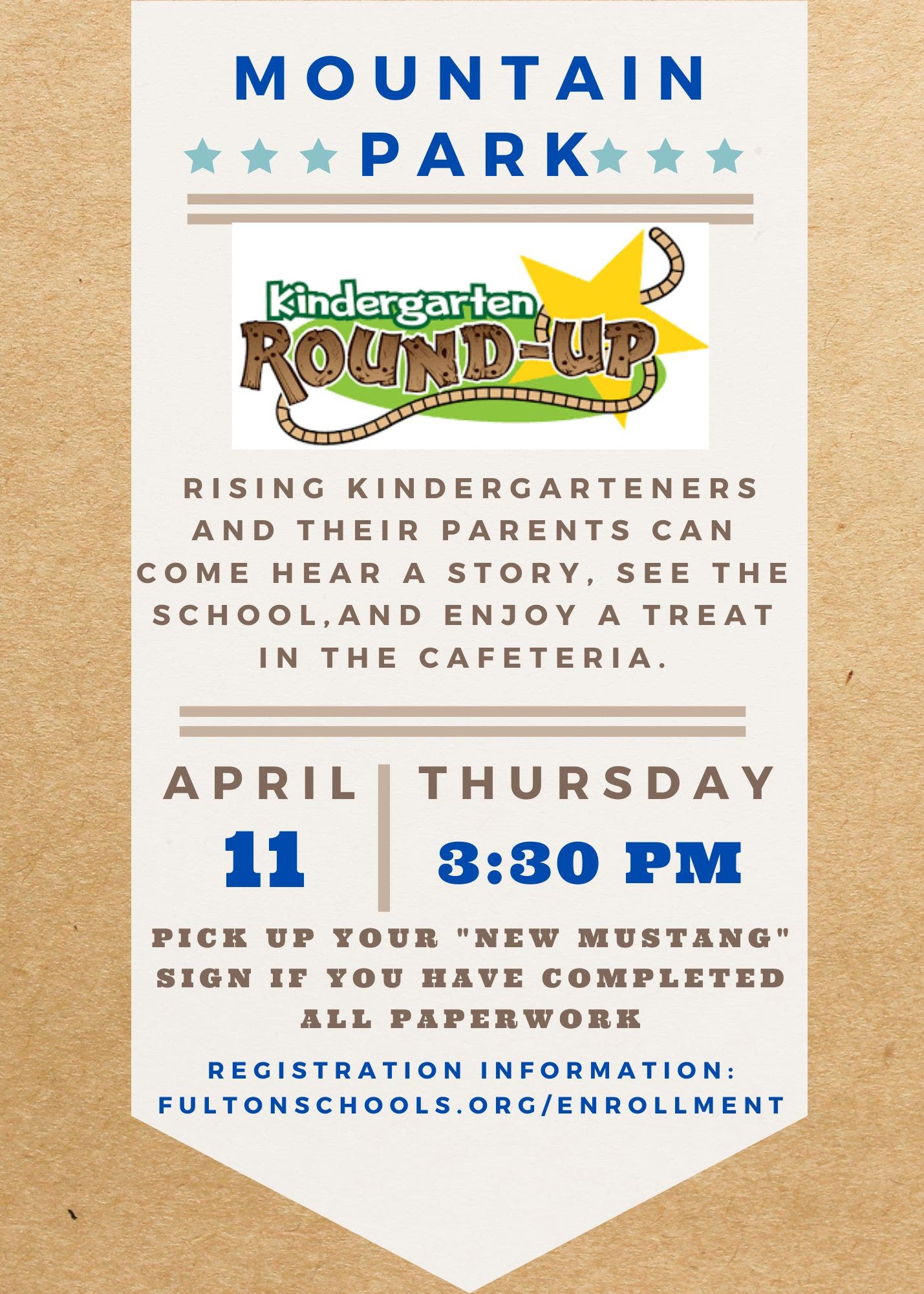 Apr 11 | Kindergarten Round-Up | Roswell, GA Patch