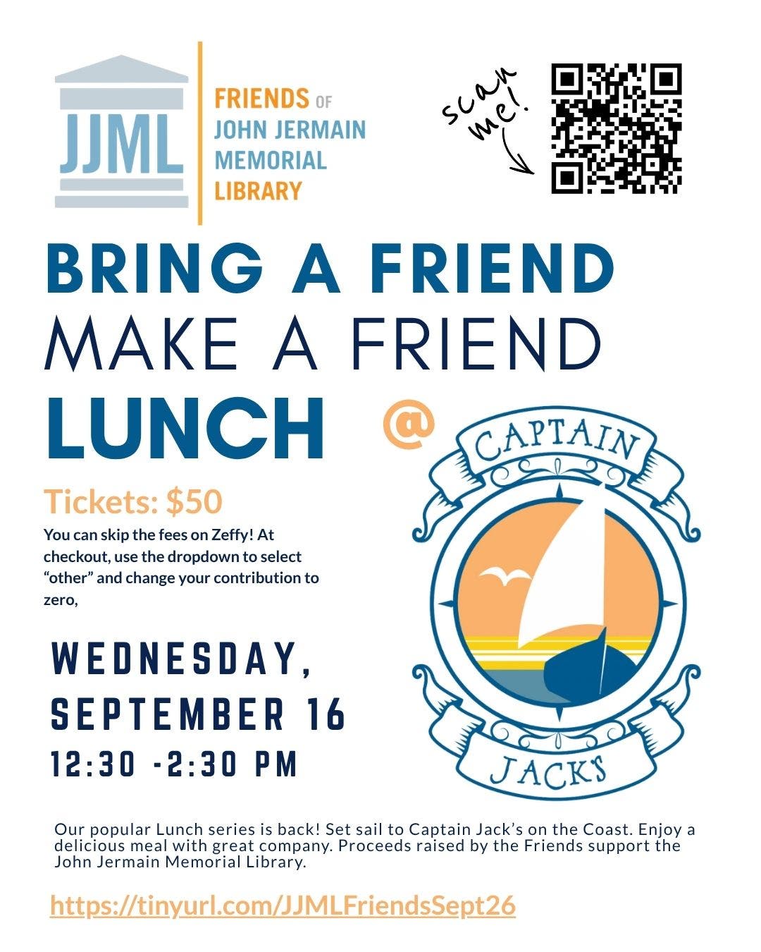 Bring A Friend Make A Friend Lunch