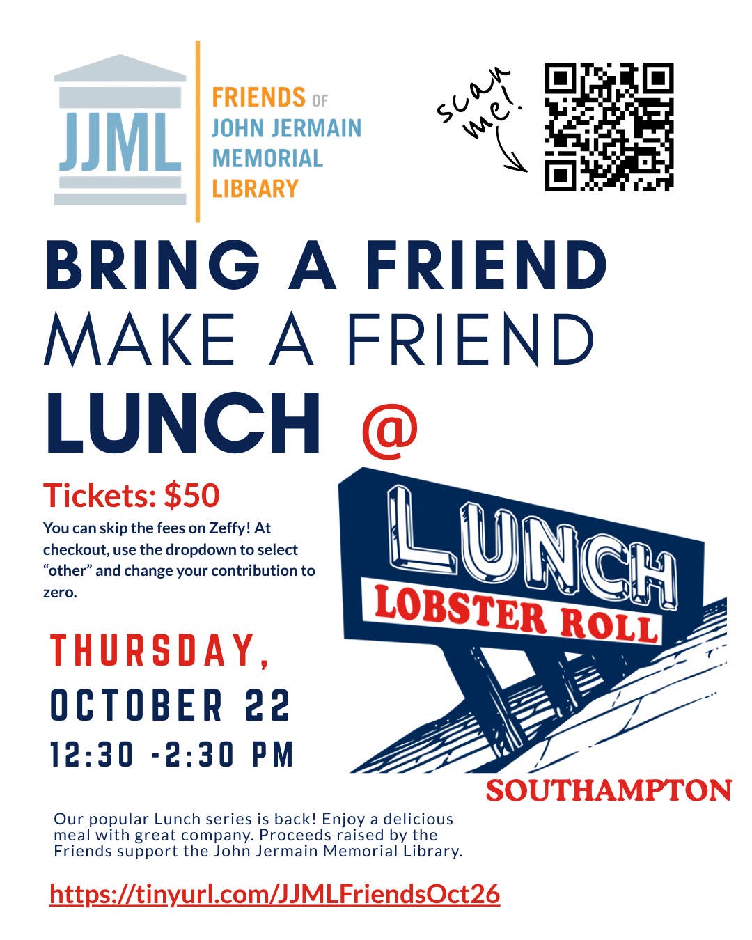 Bring A Friend Make A Friend Lunch