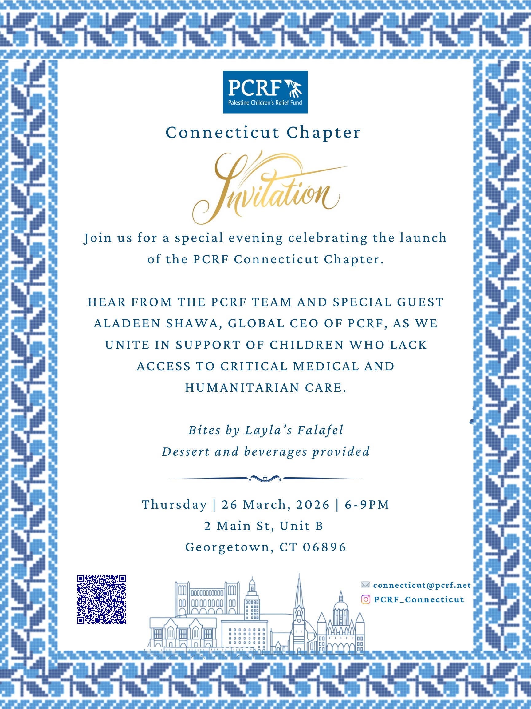Mar 26 | PCRF CT Chapter Launch | Weston, CT Patch