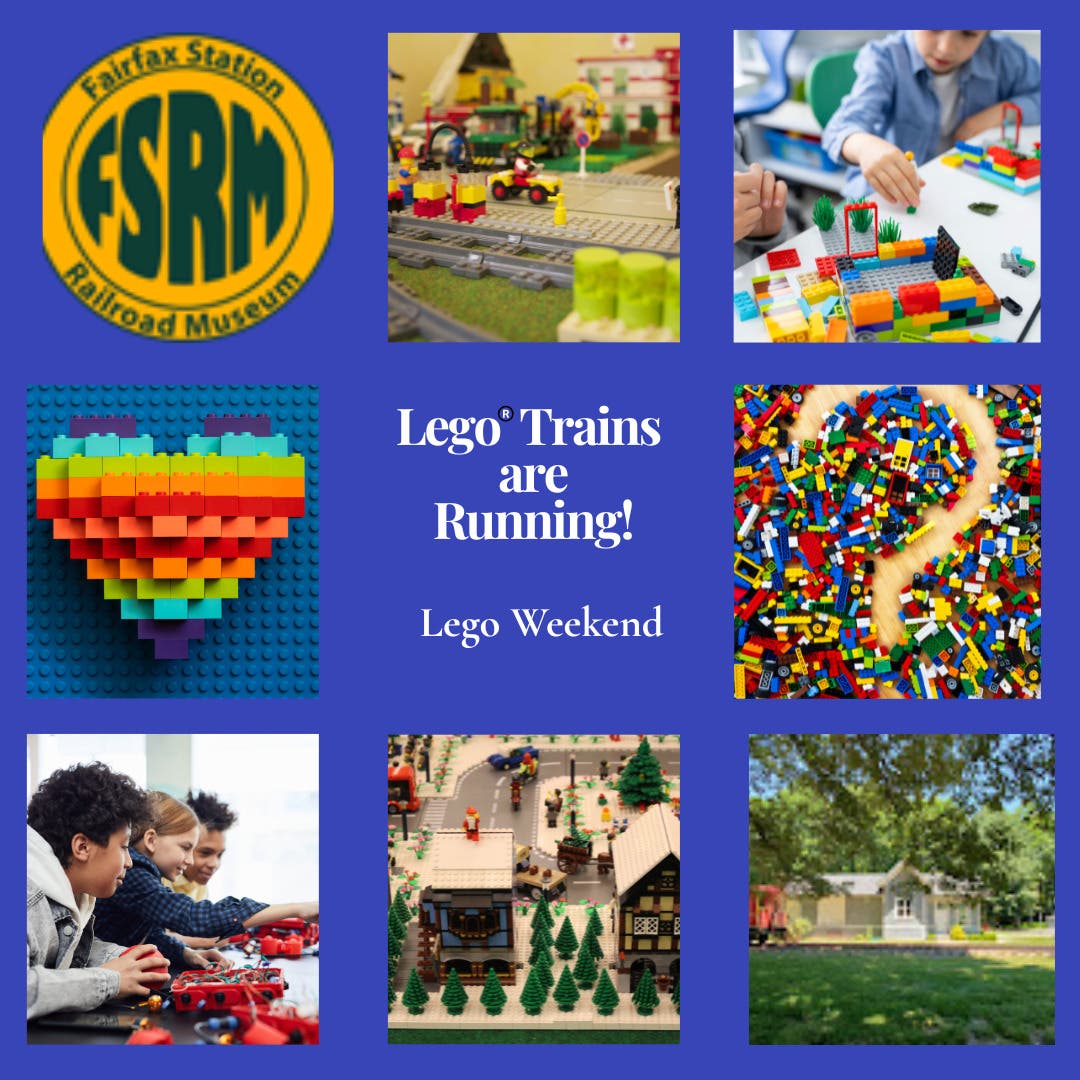 Weekend LEGO (r) Model Train Show at the Fairfax Station Railroad Museum