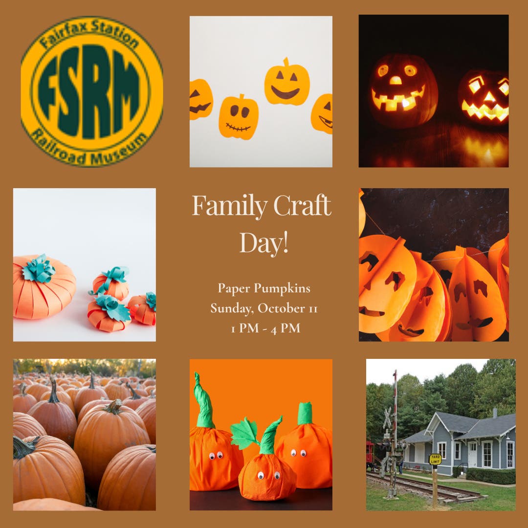 Craft Day at the Fairfax Station Railroad Museum
