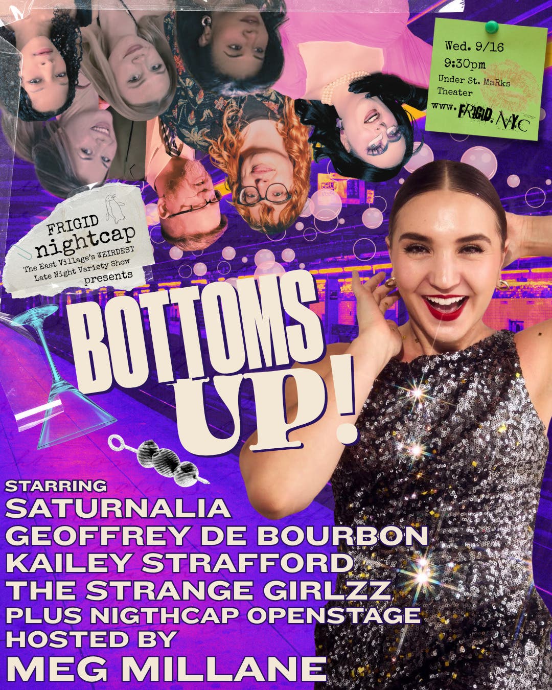 FRIGID Nightcap Presents: BOTTOMS UP!