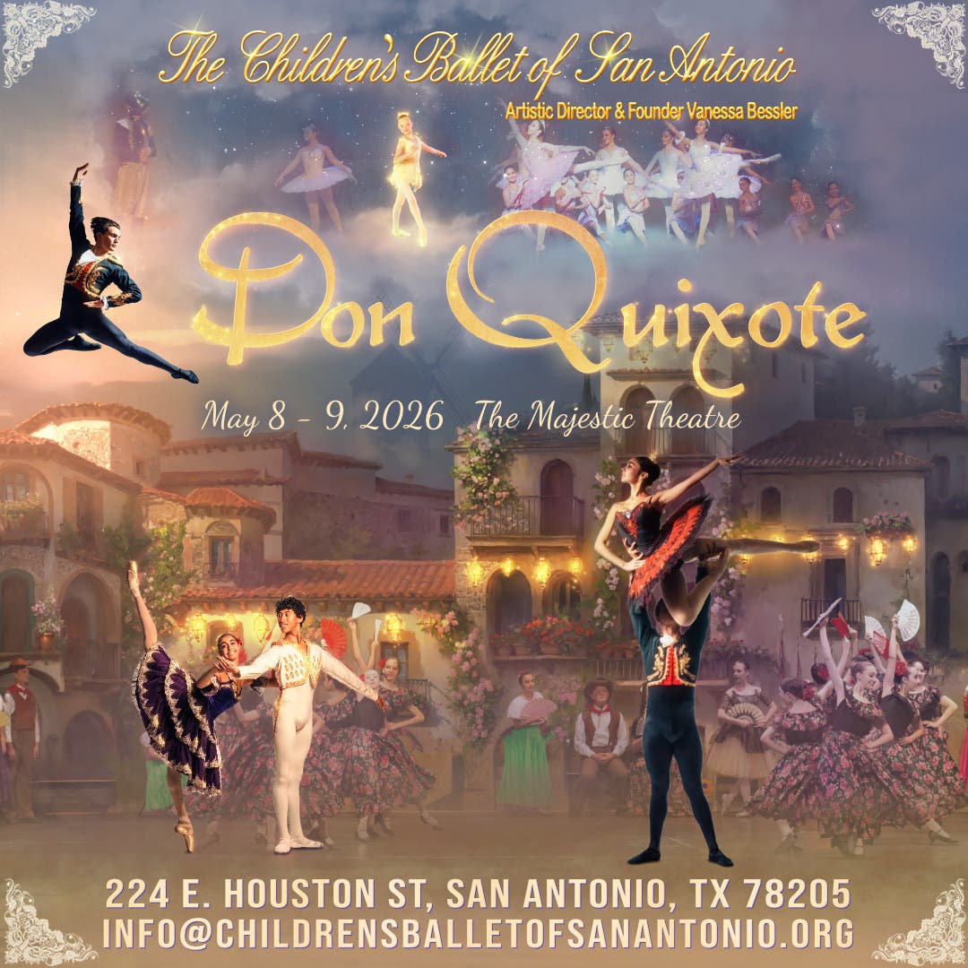 The Children’s Ballet of San Antonio Presents Don Quixote at The Majestic Theatre