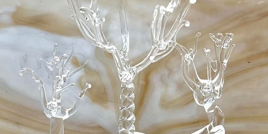 Glass Tree Jewelry Holder Flamework Workshop
