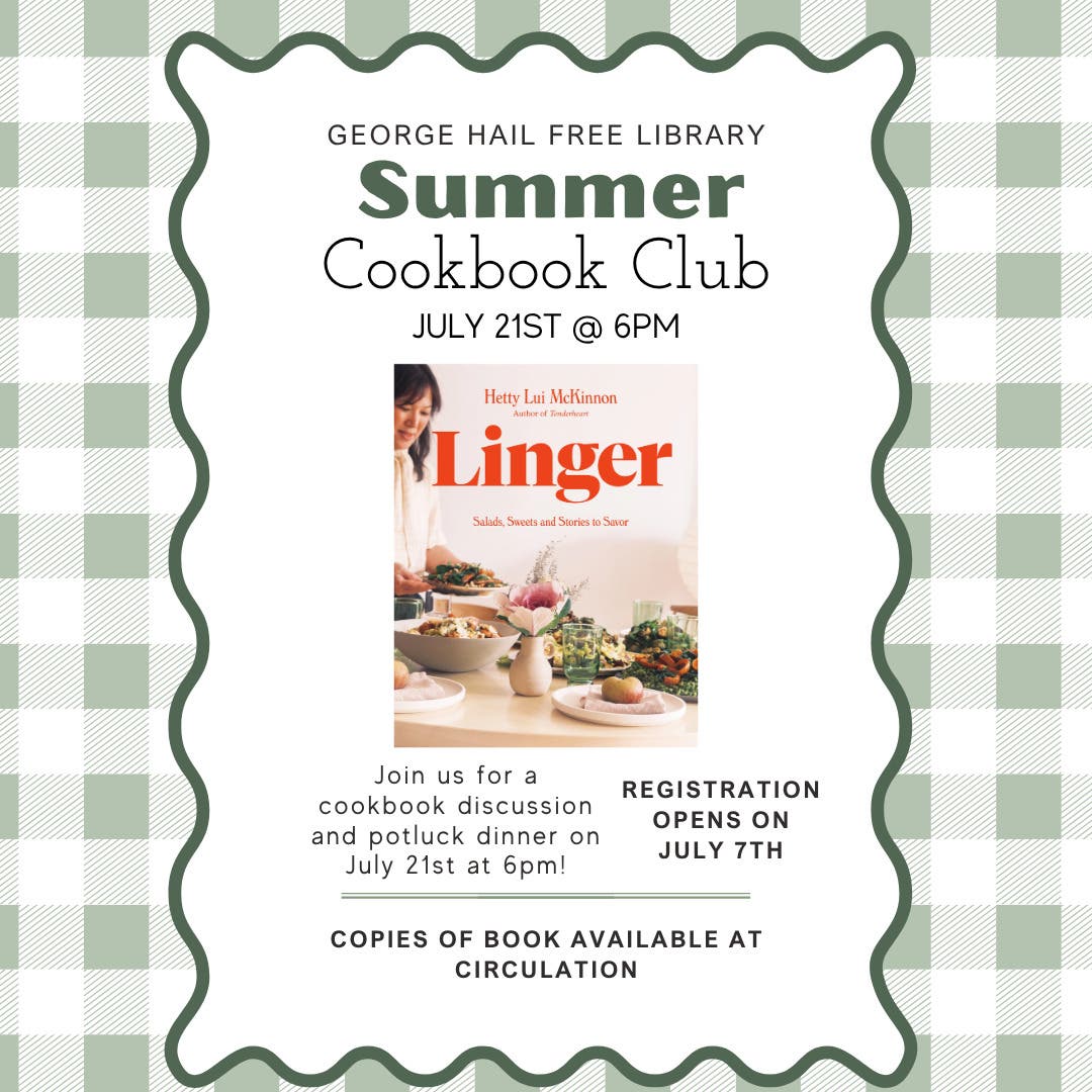 Summer Cookbook Club: Linger