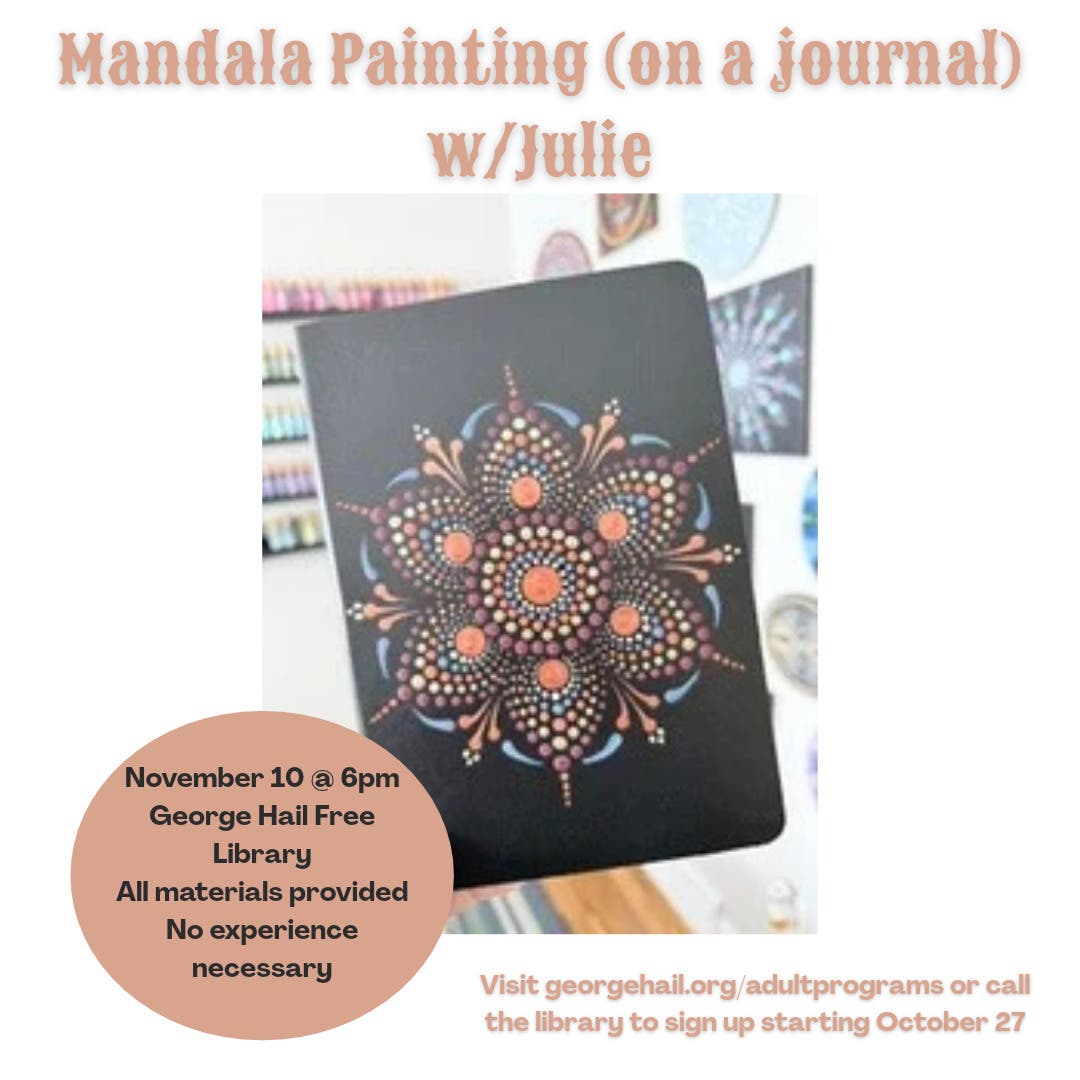 Paint a Mandala Designed Journal with Julie
