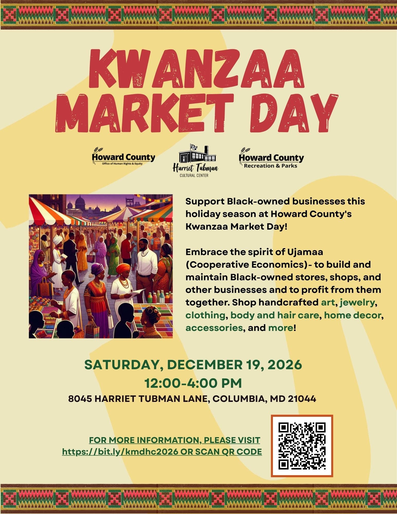 Howard County Kwanzaa Market Day