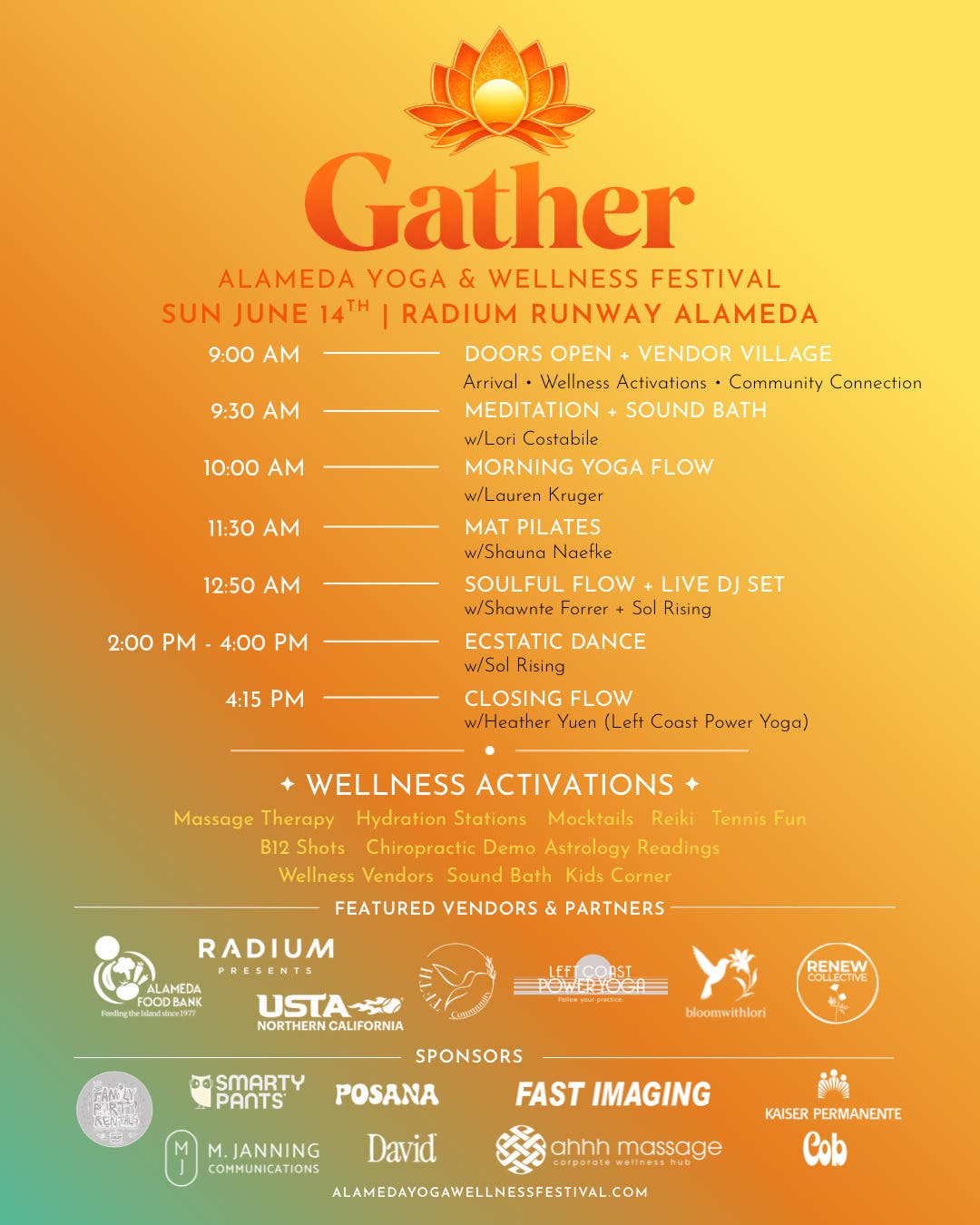 GATHER | Alameda Yoga & Wellness Festival