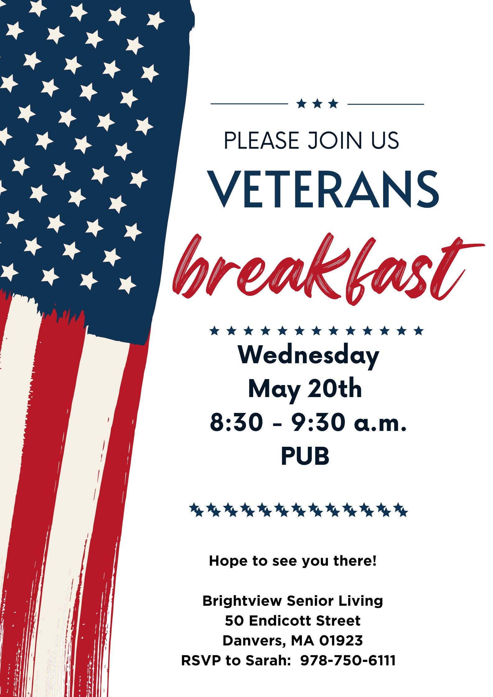Veterans Breakfast