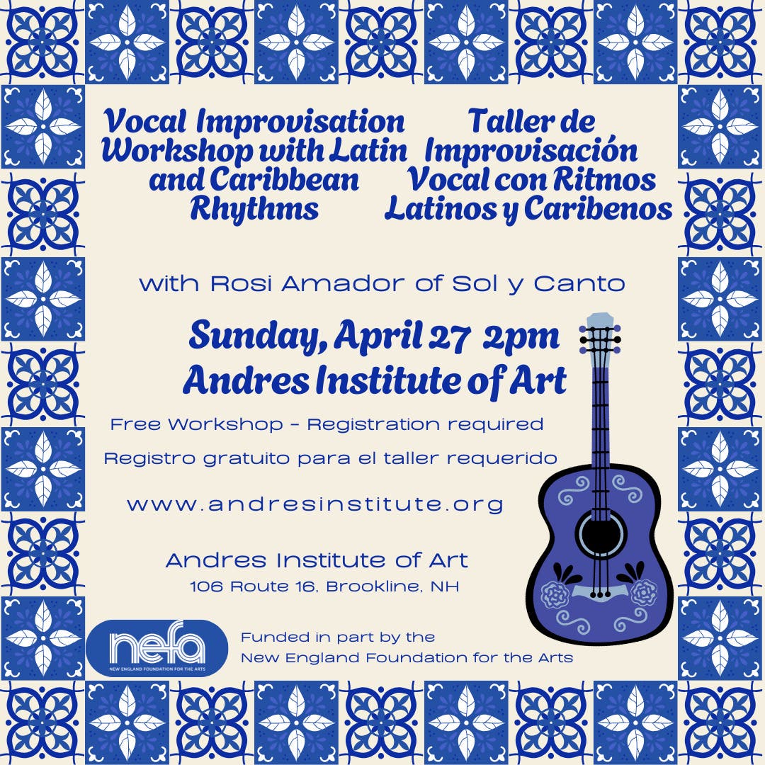 FREE Vocal Improvisation Workshop at Andres Institute of Art