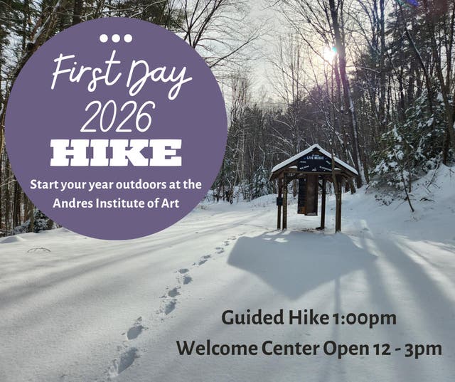 Jan 1 | First Day 2026 Guided Sculpture Hike | Nashua, NH Patch